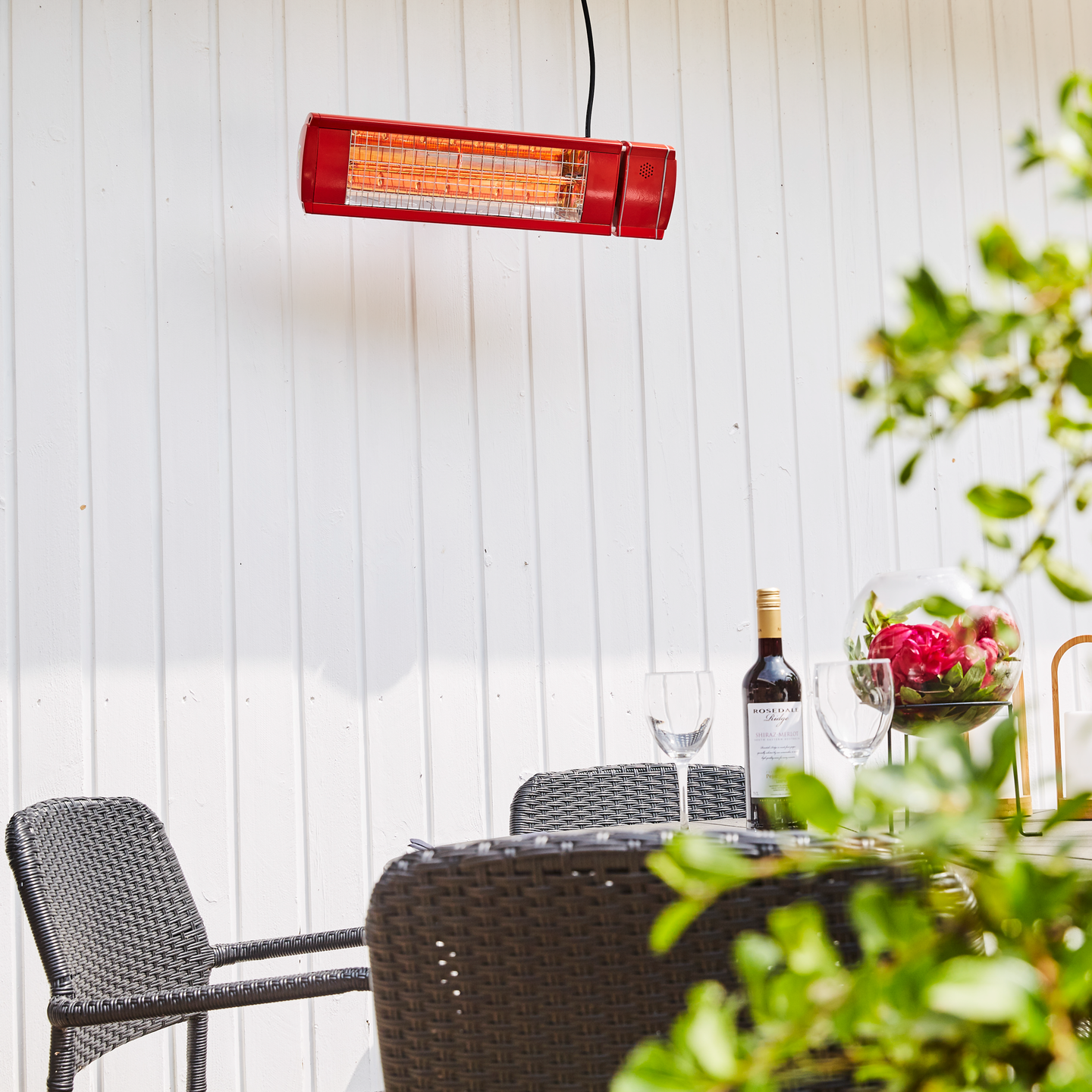 Terassilämmitin ECO high-line 2000W, punainen HEAT1