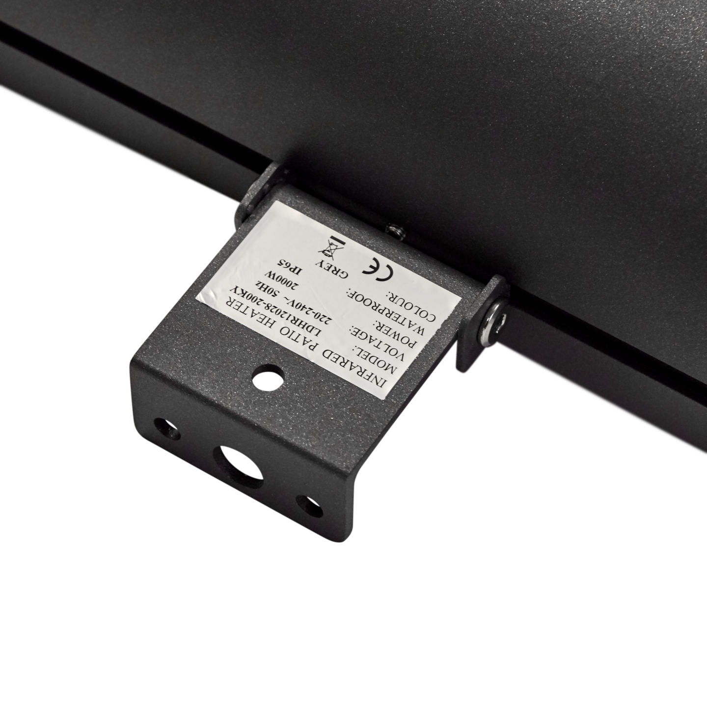 Terassilämmitin ECO High-line 2000 W, titanium HEAT1