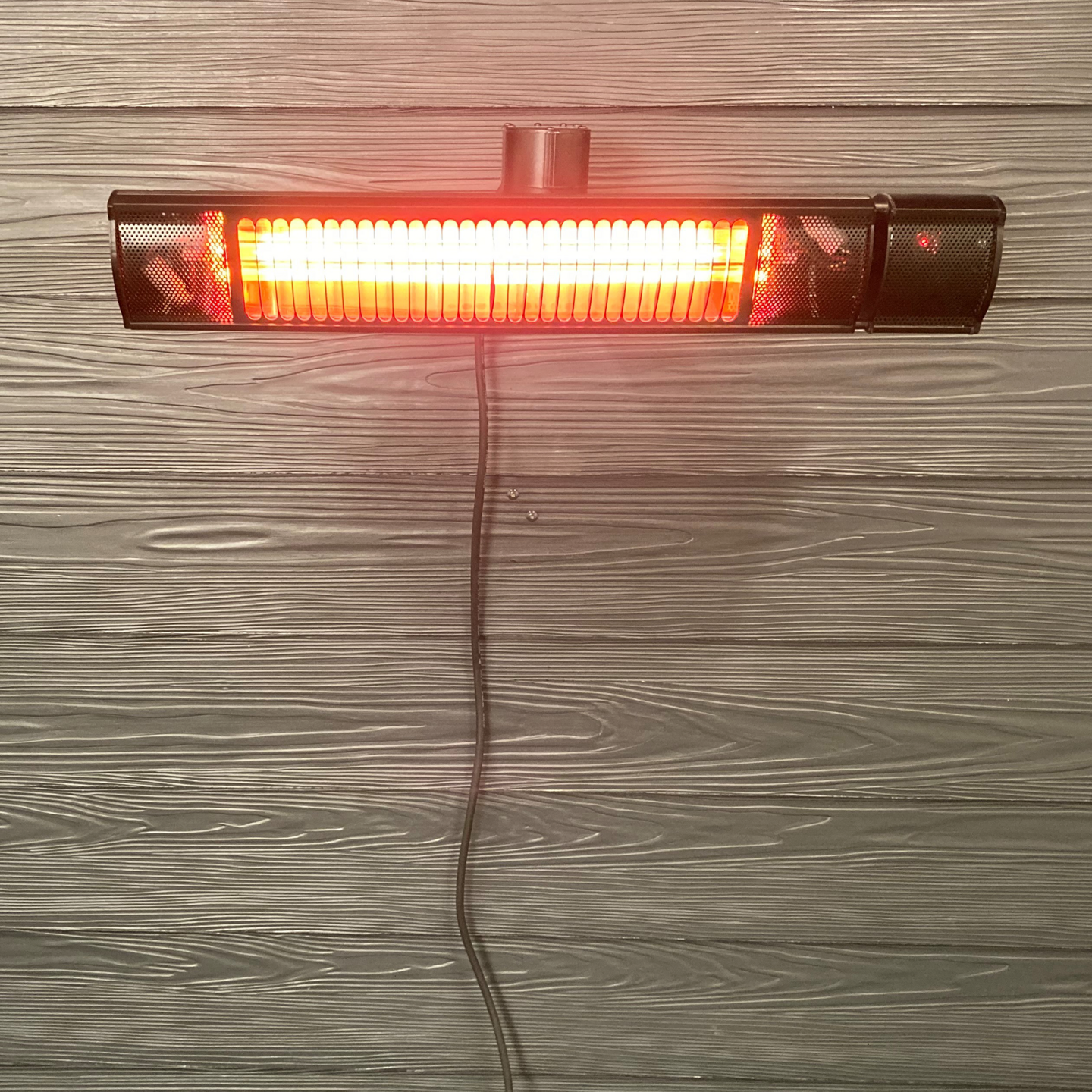 Terassilämmitin ECO plus-line 2000 W, oskilloiva, musta HEAT1