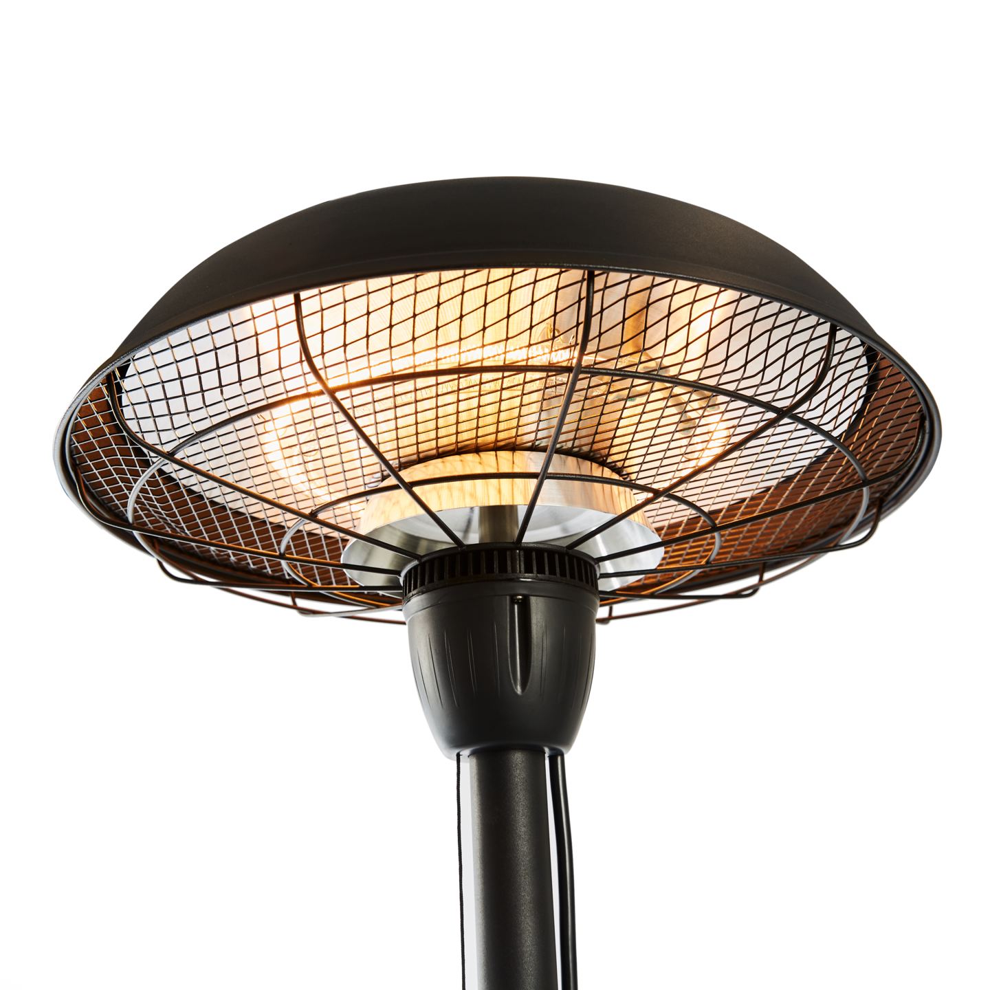 Terassilämmitin 900/2100W lattiamalli, HA, musta HORTUS