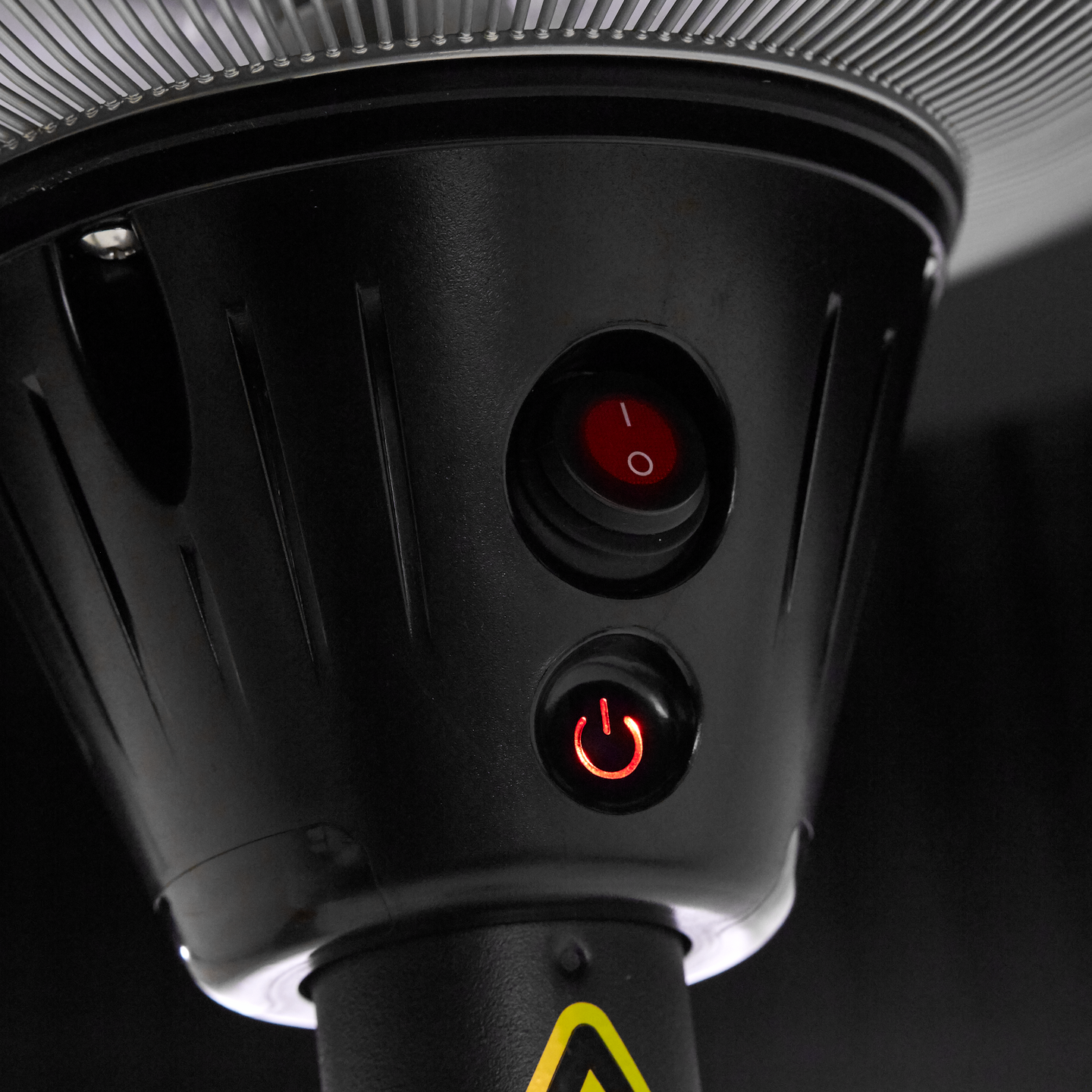 Terassilämmitin 60 cm varjostimella, lattiamalli 900/1200/2100 W HA HORTUS