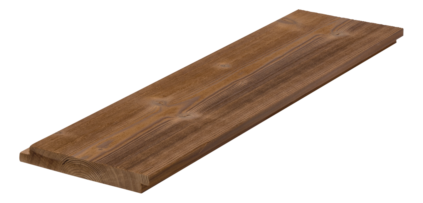 Paneeli Luna Layer 19x188x4500 lämpökäsitelty kuusi