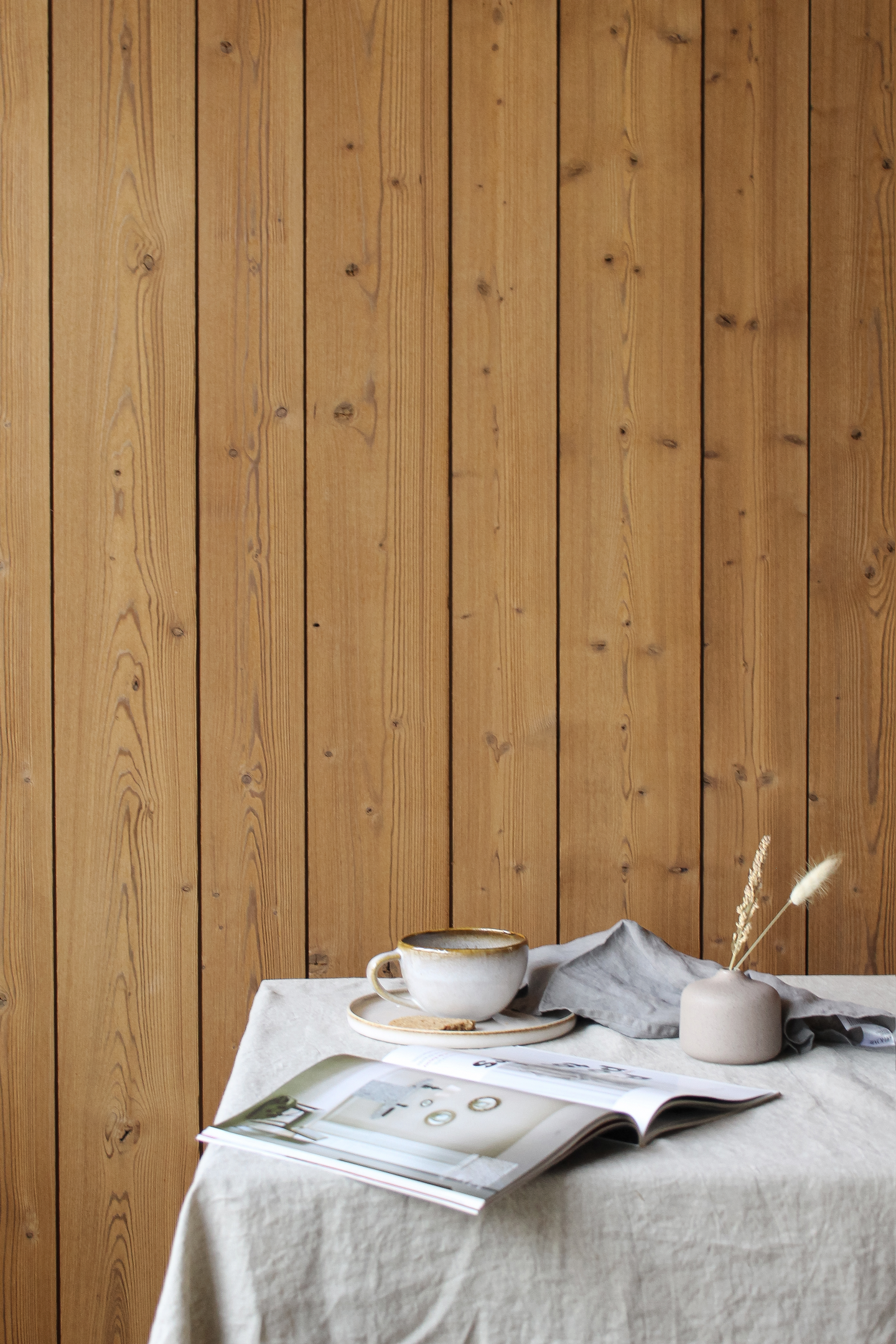 Paneeli Luna Layer 19x188x4500 lämpökäsitelty kuusi