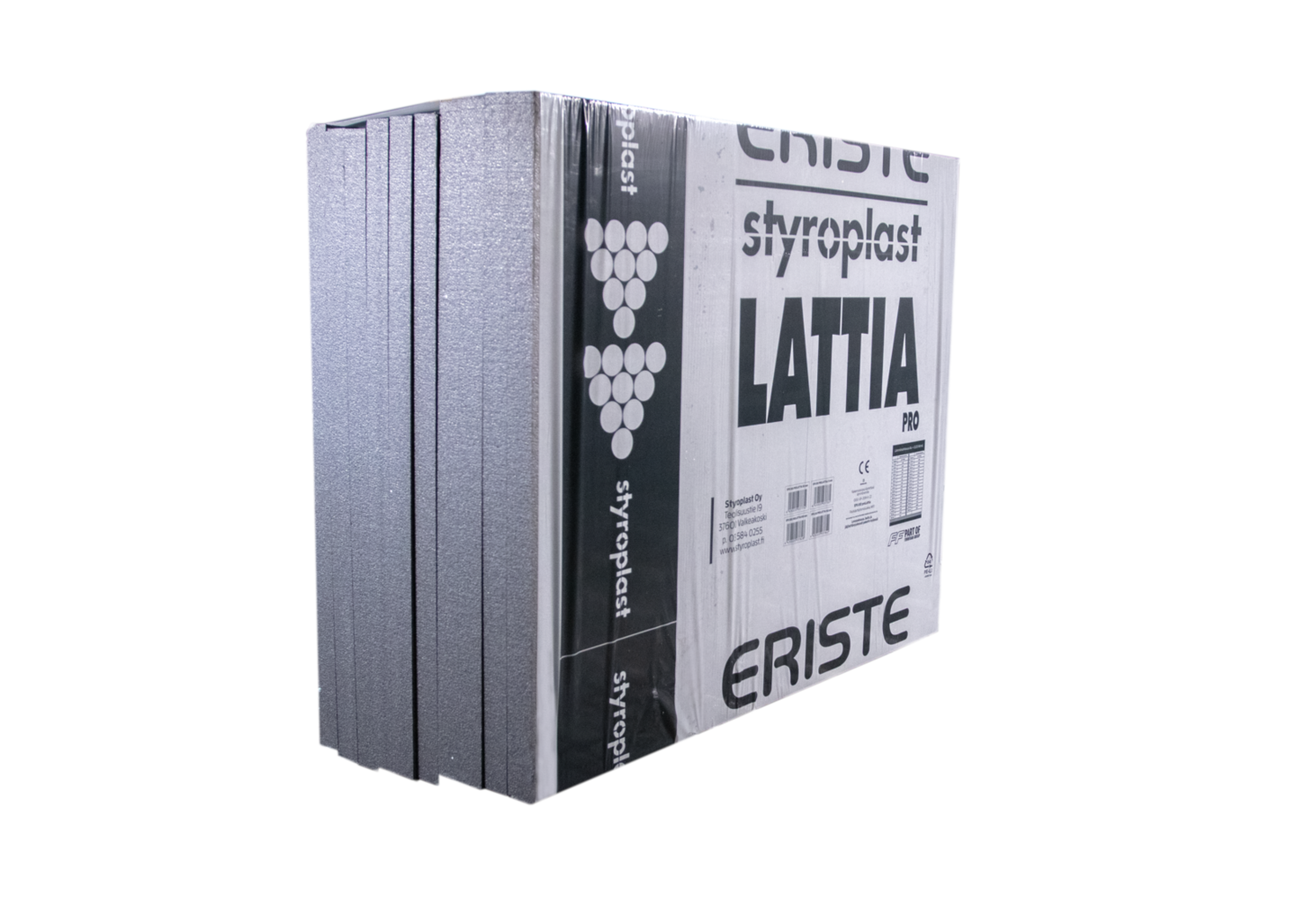 Eristyslevy Styroplast EPS 100 ProLattia 100x1000x1200 6m²