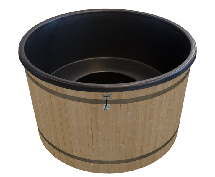 Kylpytynnyri PW-Spa TSI Classic maalaamaton/tummanharm.