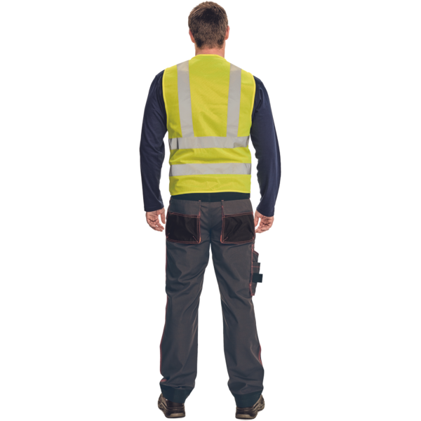 Huomioliivi Cerva lynx plus keltainen