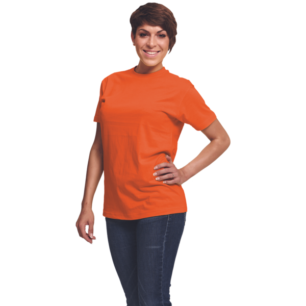 T-paita Cerva teesta oranssi