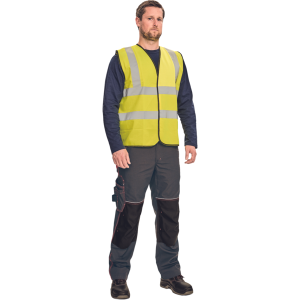 Huomioliivi Cerva lynx plus keltainen