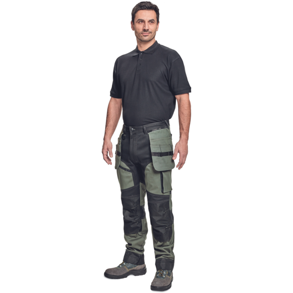 Riippuhousutaskut Cerva keilor oliivi