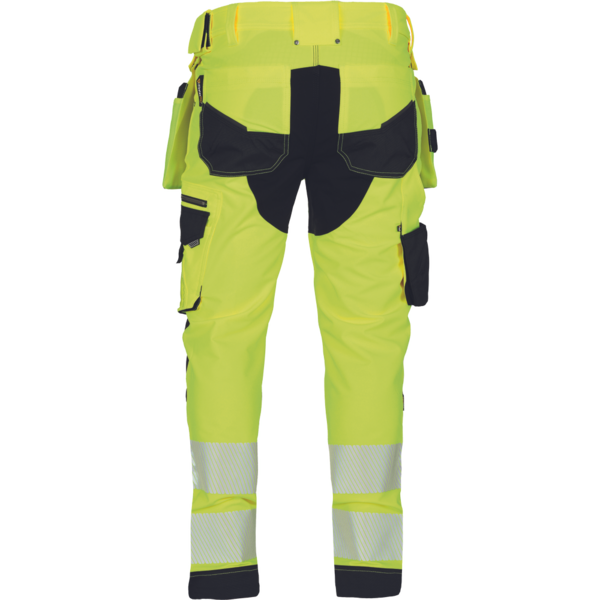 Riipputaskuhousut Cerva neurum HI-VIZ keltainen