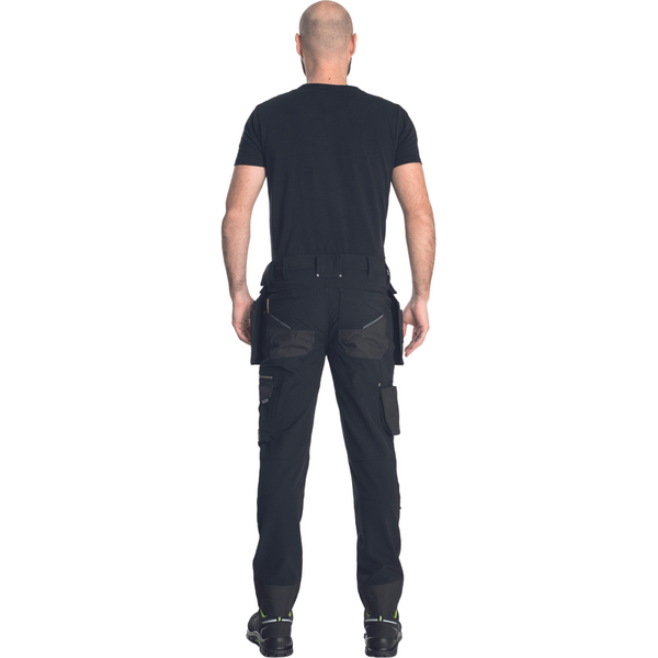 Riipputaskuhousut Cerva neurum nordics musta