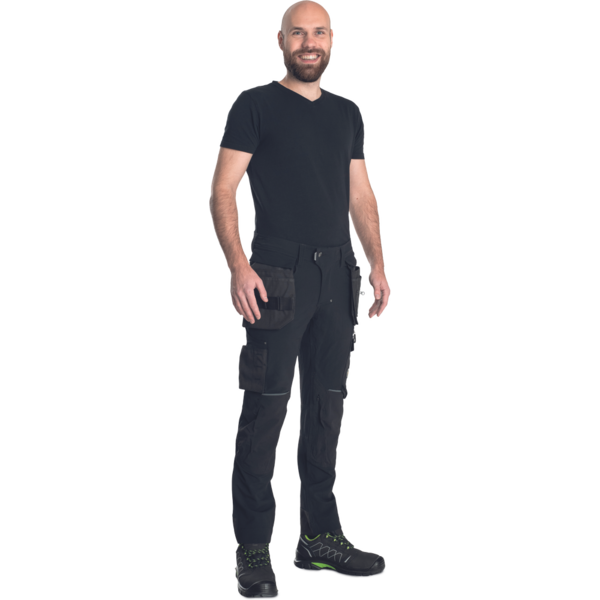 Riipputaskuhousut Cerva neurum nordics musta