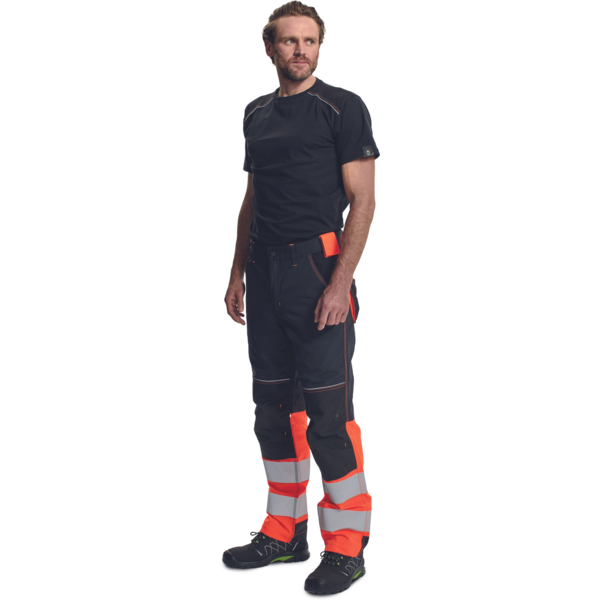 Työhousut Cerva knoxfield hvps dw oranssi