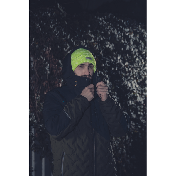 Heijastava pipo Cerva cleeve huomiokeltainen koko M/L