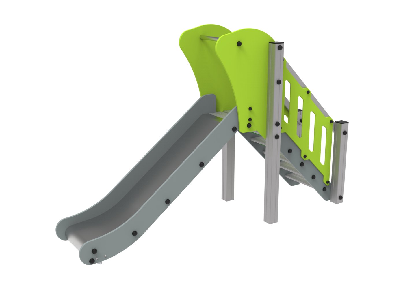 Liukumäki portailla Leikkiturva DPZAQ265-H90-1 1kpl