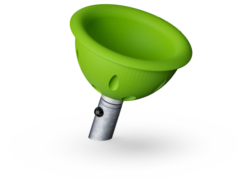 Spinner Bowl Kompan 90cm sininen