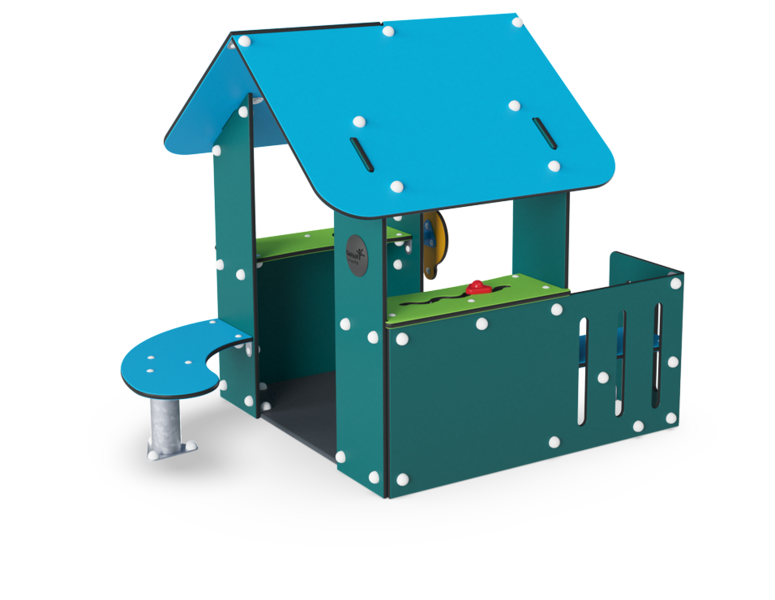 Leikkimökki Kompan 1,32x1,85cm