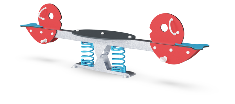 Keinulauta Kompan albatrossi 62cm punainen