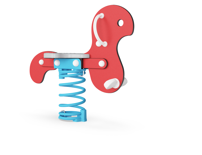 Jousikeinu Kompan Kana 62cm punainen