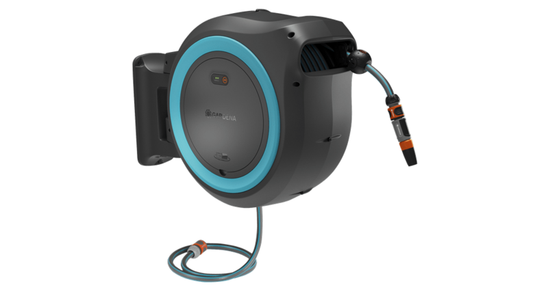 Seinäletkukela Gardena PowerRoll XXL 35m Solo turkoosi