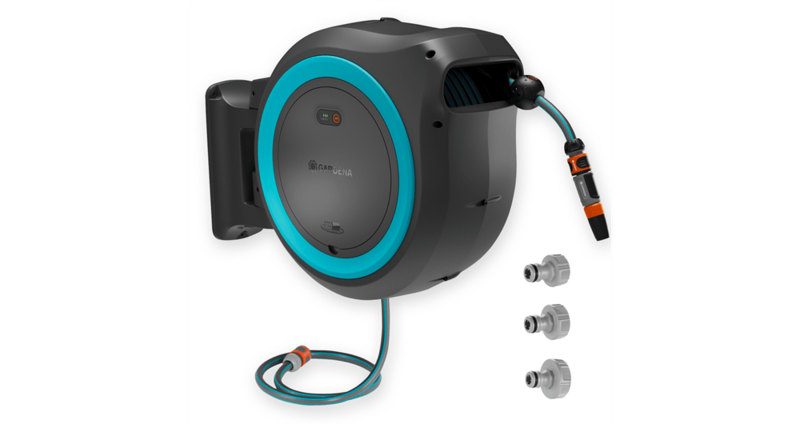 Seinäletkukela Gardena PowerRoll XXL 35m Solo turkoosi