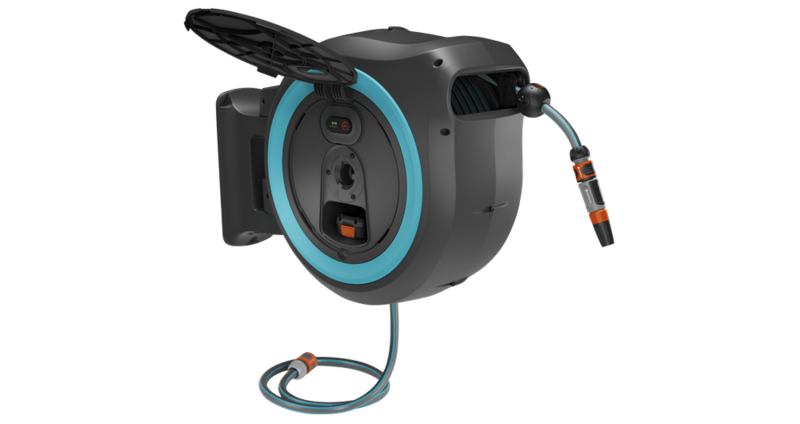 Seinäletkukela Gardena PowerRoll XXL 35m Solo turkoosi