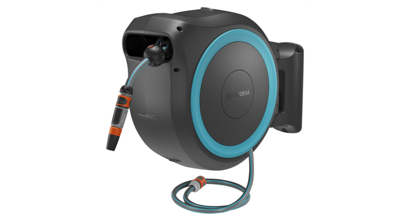 Seinäletkukela Gardena PowerRoll XXL 35m Solo turkoosi