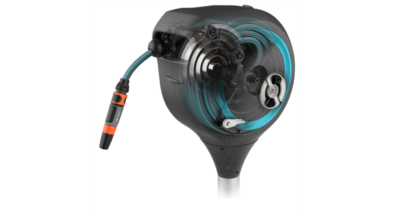 Letkukela Gardena RollUp M 20m terassi turkoosi 18615-20