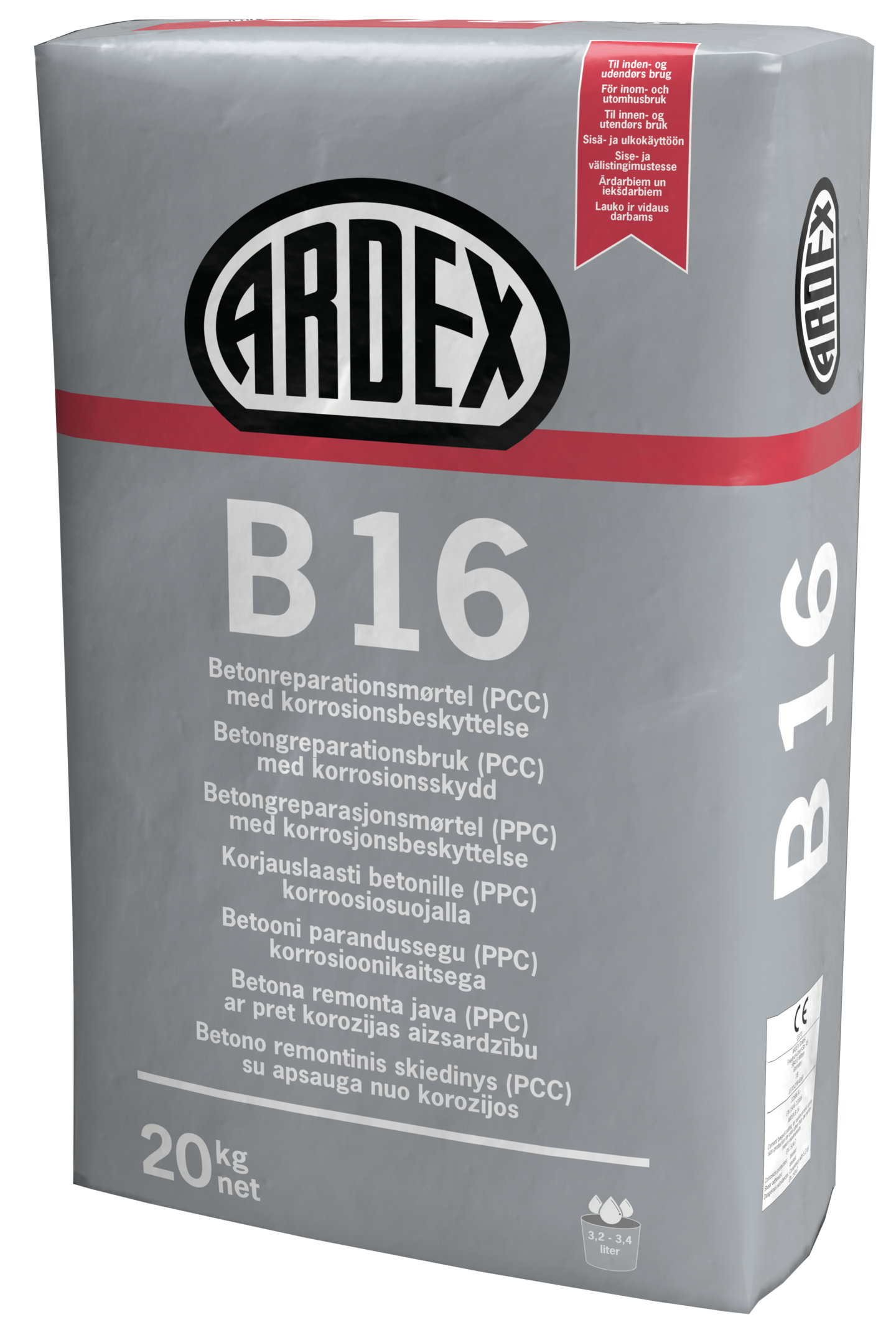 Korroosiosuojalaasti ARDEX B 16 20kg