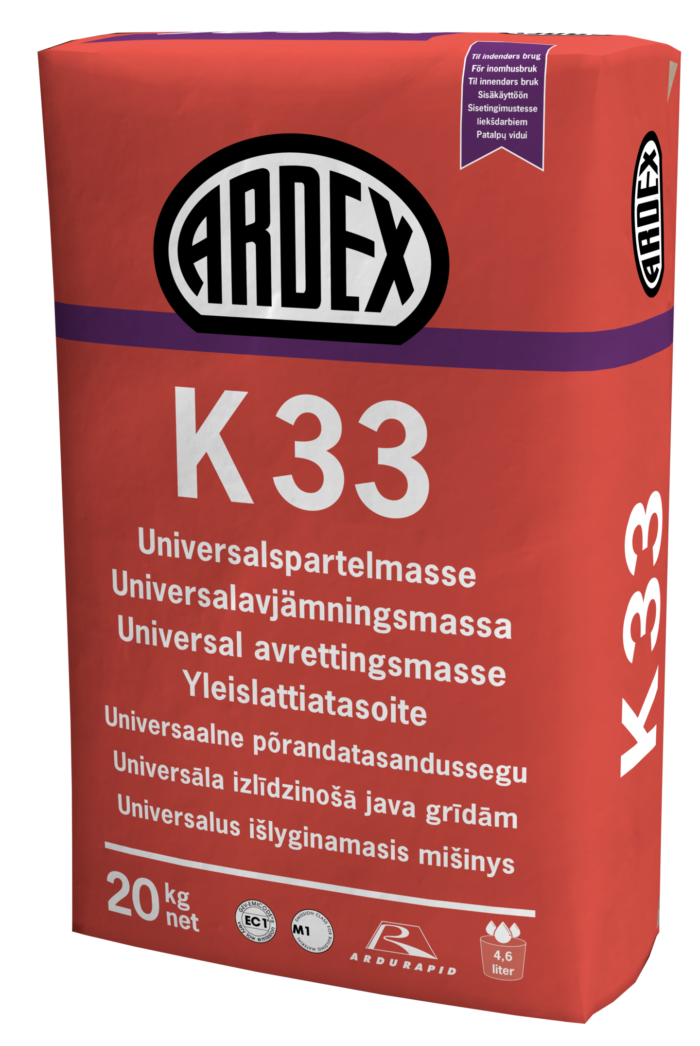 Lattiatasoite ARDEX K 33 20kg