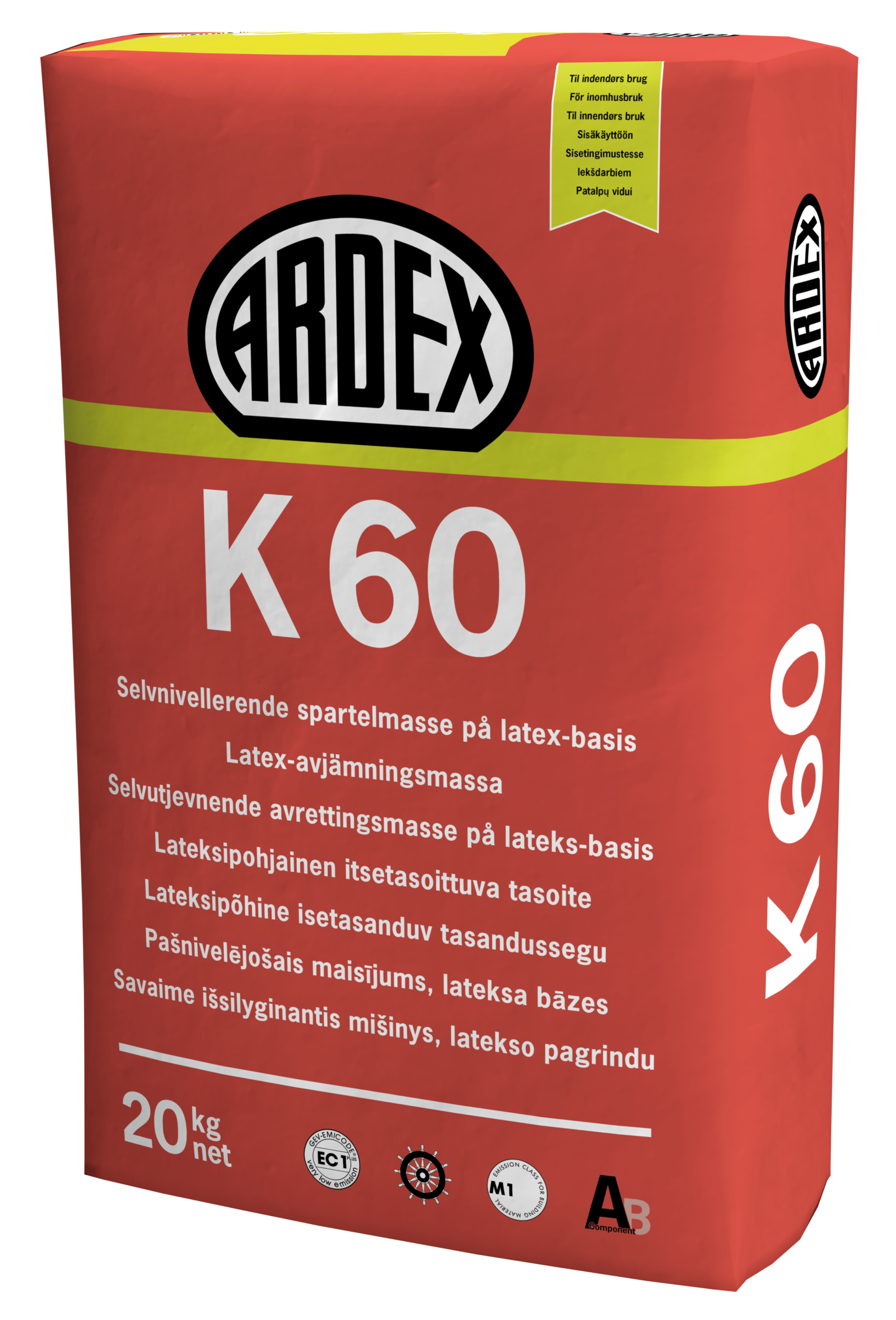 Lattiatasoite ARDEX K 60 jauheosa 20kg