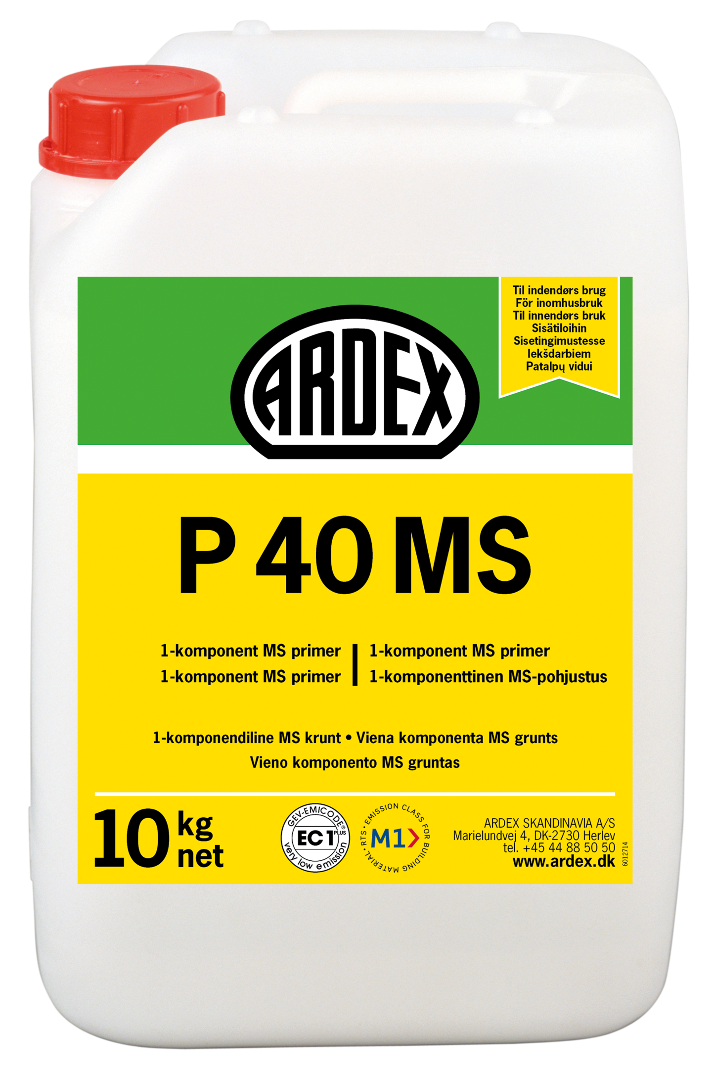 MS-höyrynsulku ARDEX P 40 MS 10kg