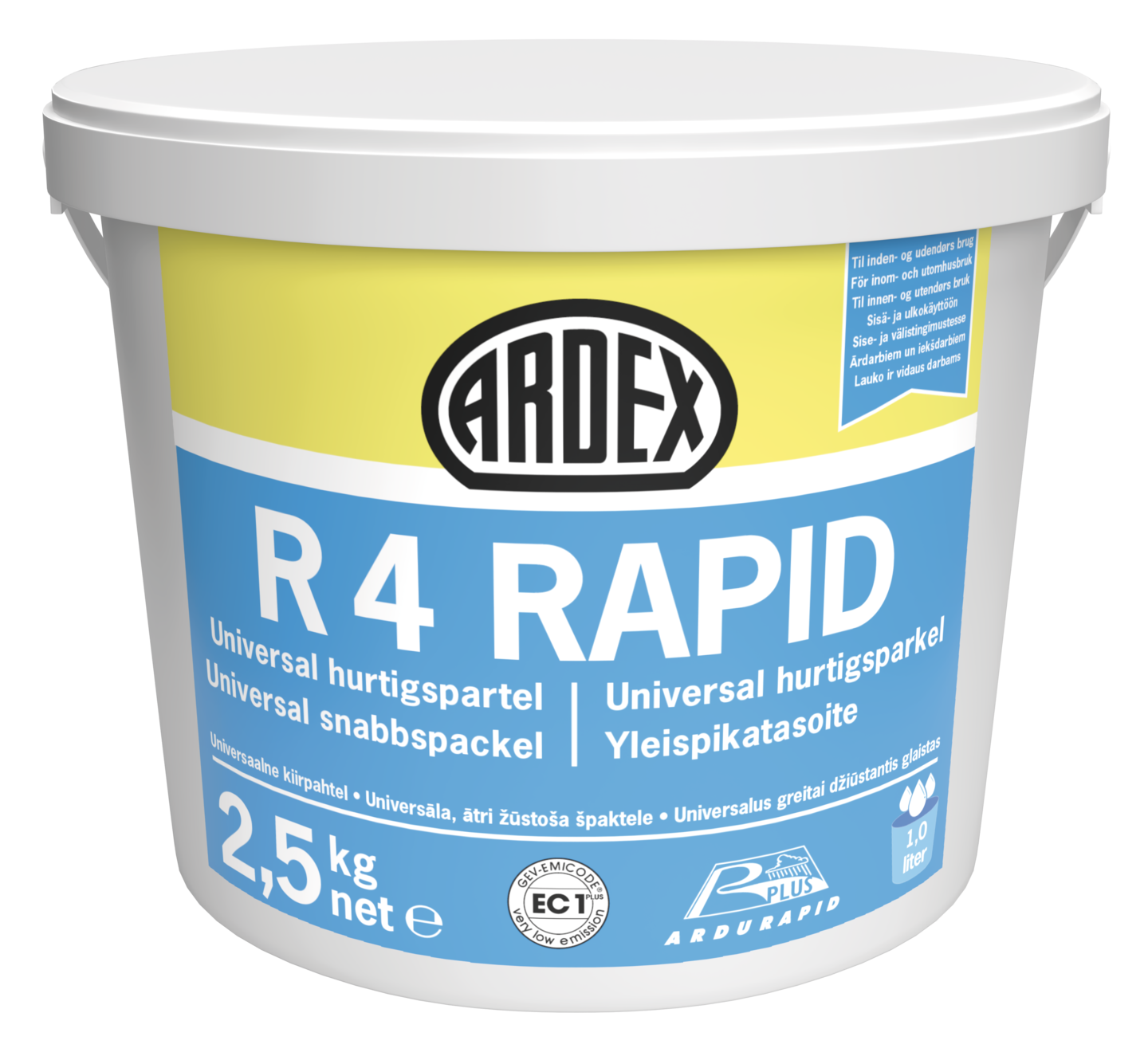 Pikatasoite ARDEX R4 Rapid 2,5kg