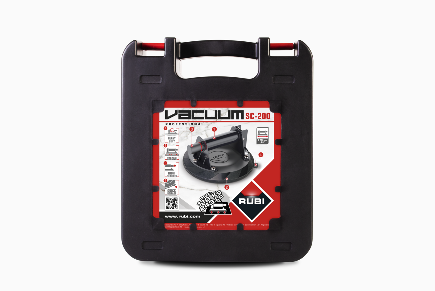 Imukuppi Rubi pumpulla maks. 110kg