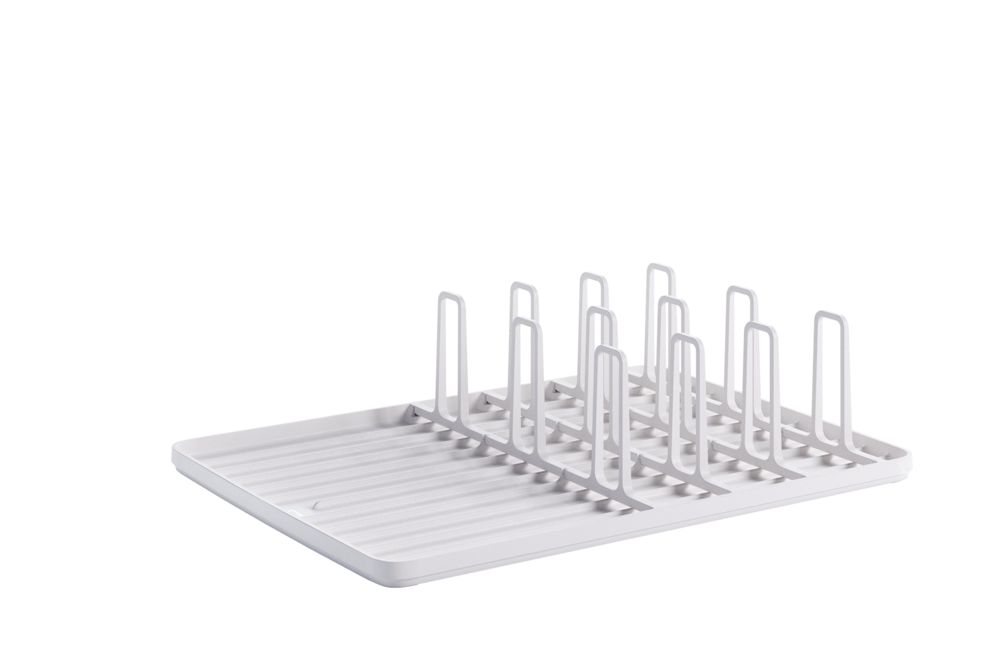 Sini kuivausalusta valkoinen