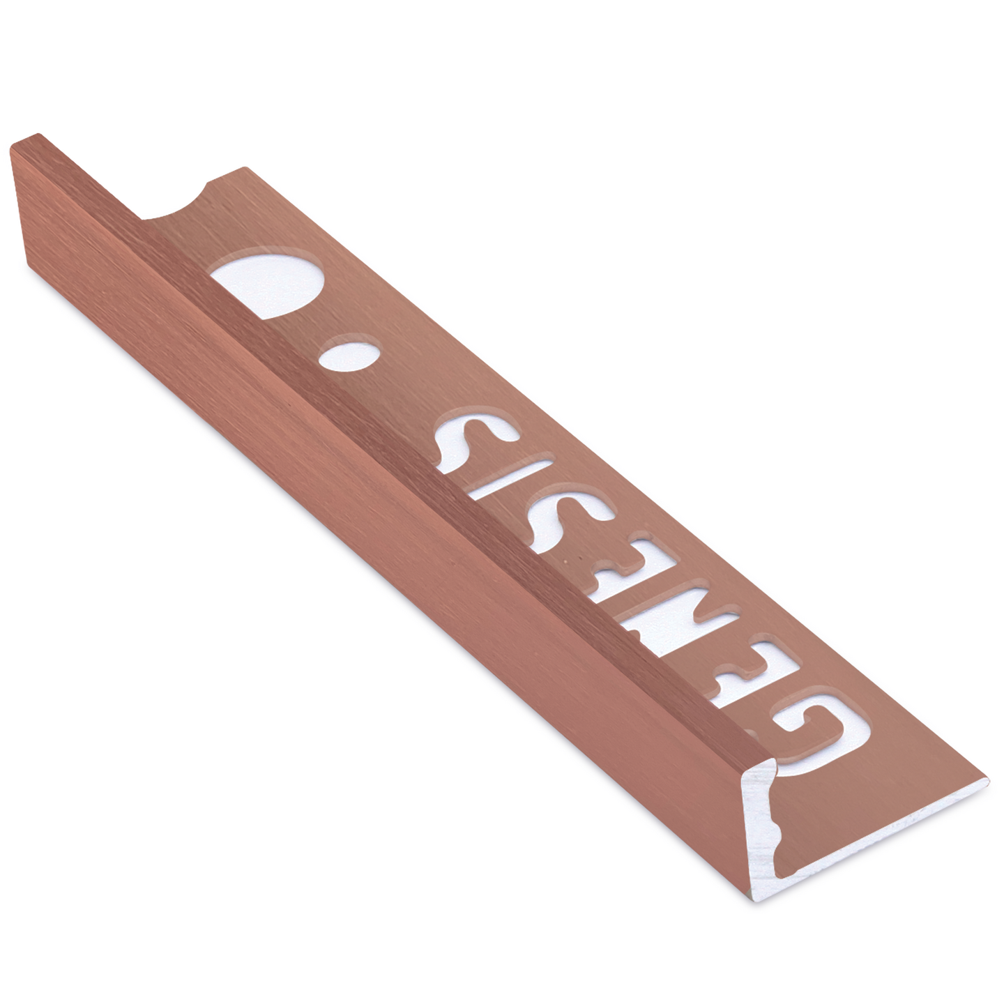 Laattalista Genesis L-malli 10mm 250 cm kiiltävä Rose