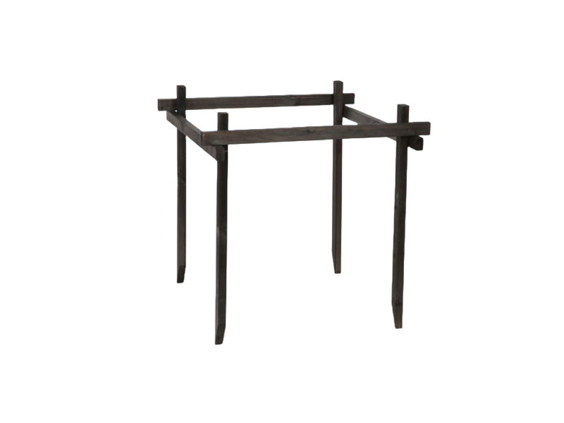 Pensastuki Miljöökoriste 60x60x60cm grafiitinharmaa