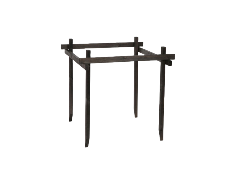 Pensastuki Miljöökoriste 80x80x80cm grafiitinharmaa