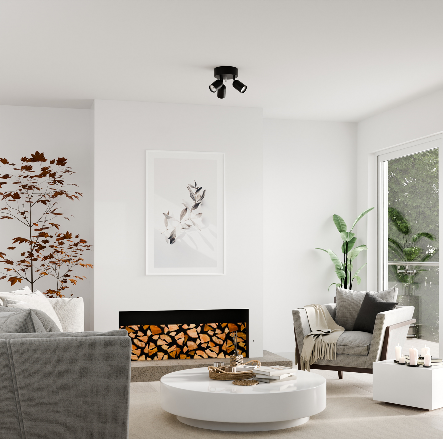 Kattospotti Sessak Kippo musta