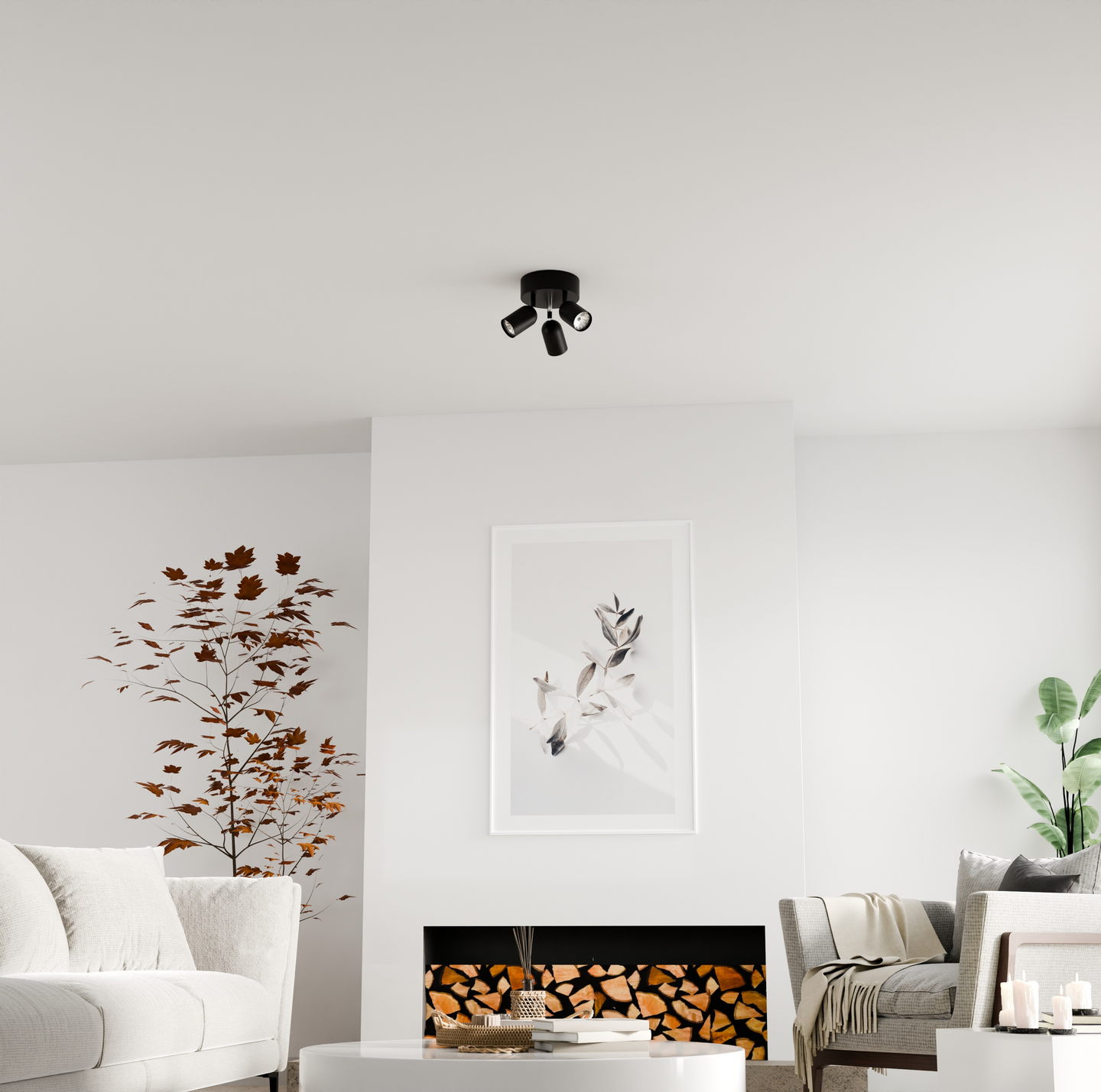 Kattospotti Sessak Kippo musta