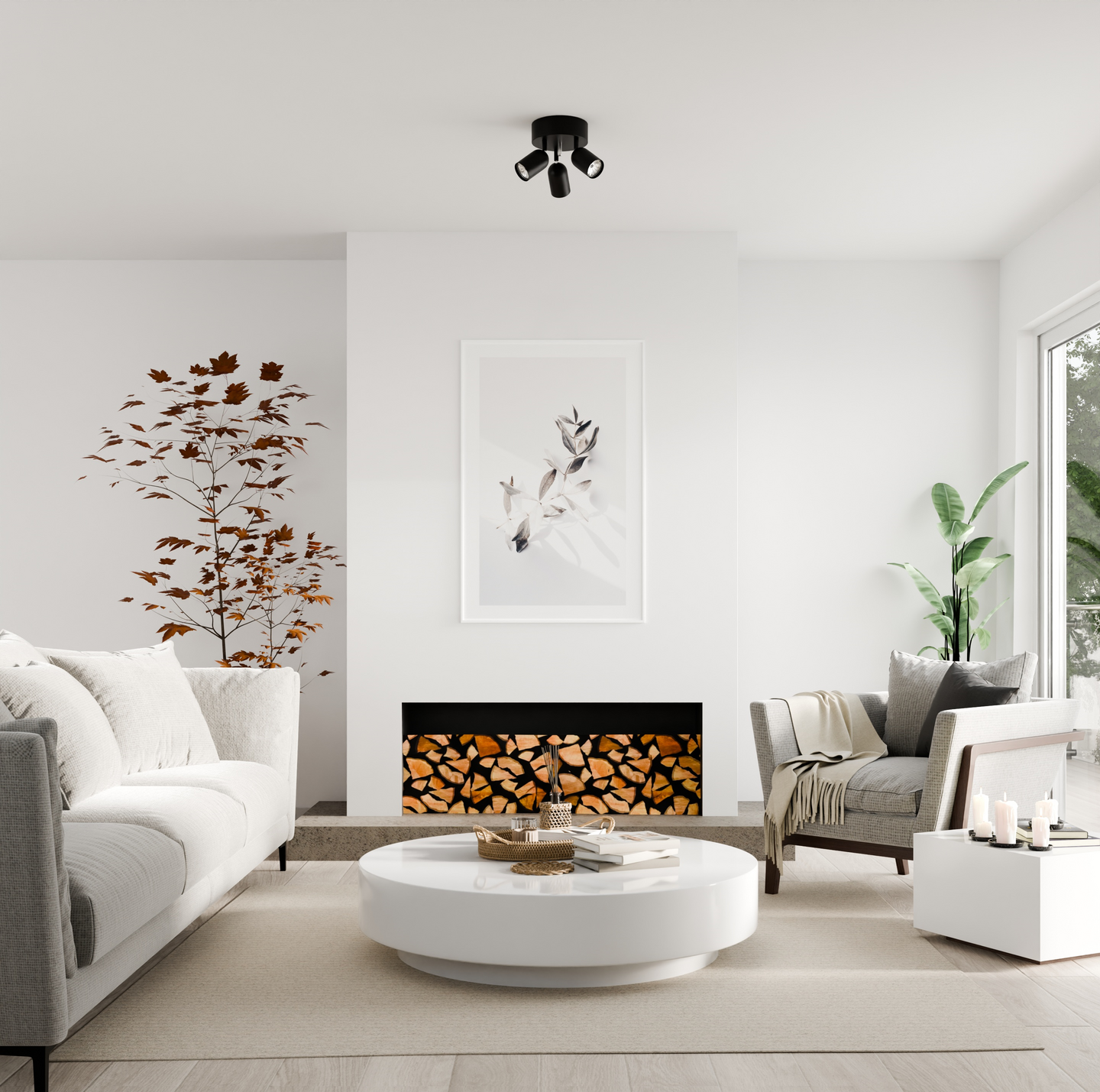 Kattospotti Sessak Kippo musta