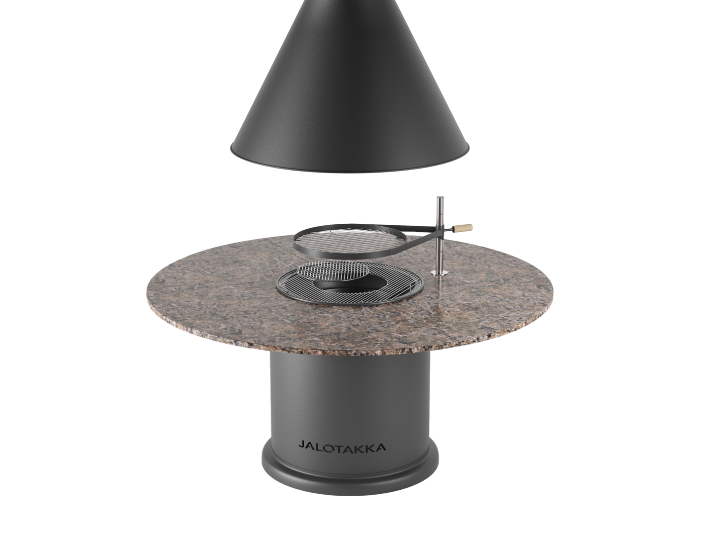 Pöytägrilli Apetit JTG/2 graniittitasolla