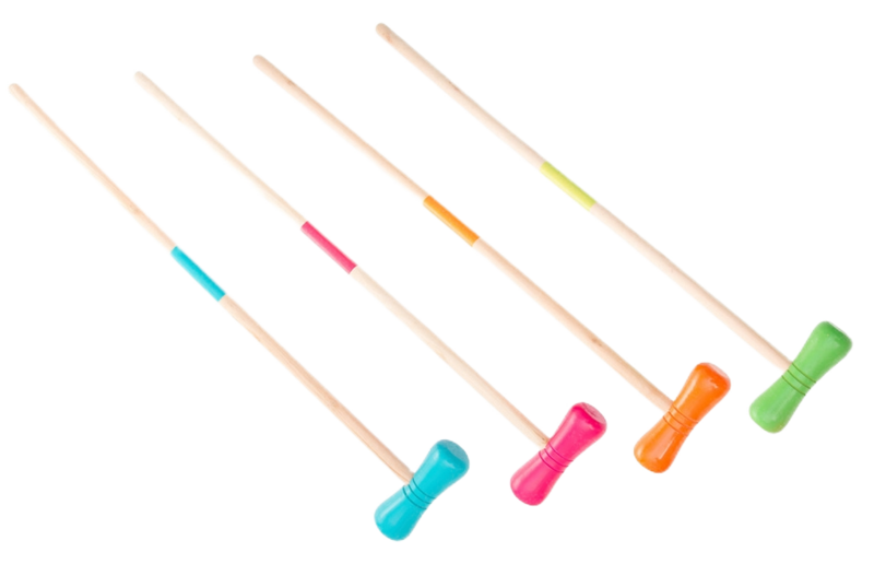 Krokettipeli atom 4 pelaajalle