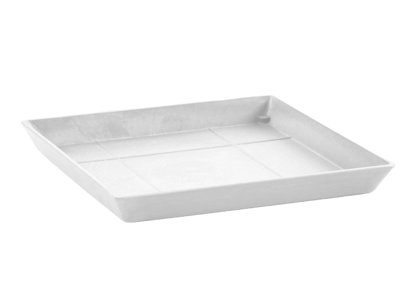 Aluslautanen Ecopots Rotterdam 30cm valkoinen