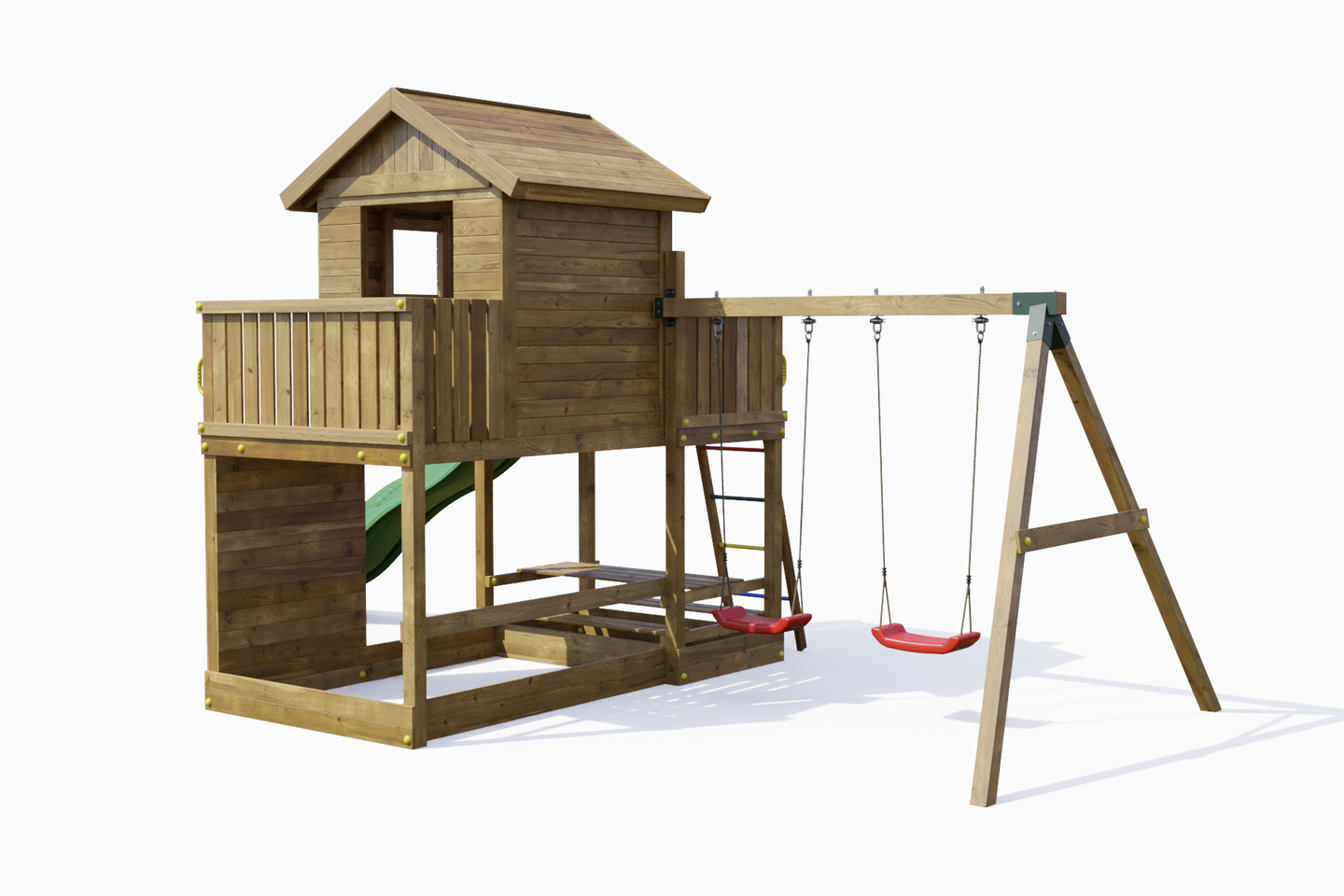 Kiipeilytorni Fungoo Mars keinuilla