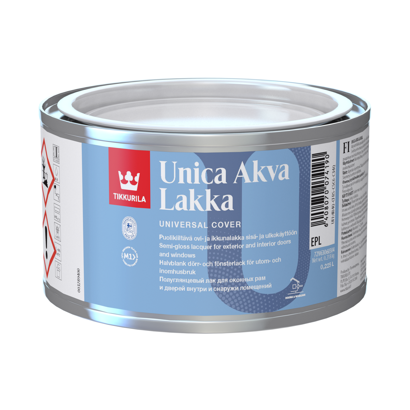 Unica Akva Lakka EPL puolikiiltävä akrylaattilakka