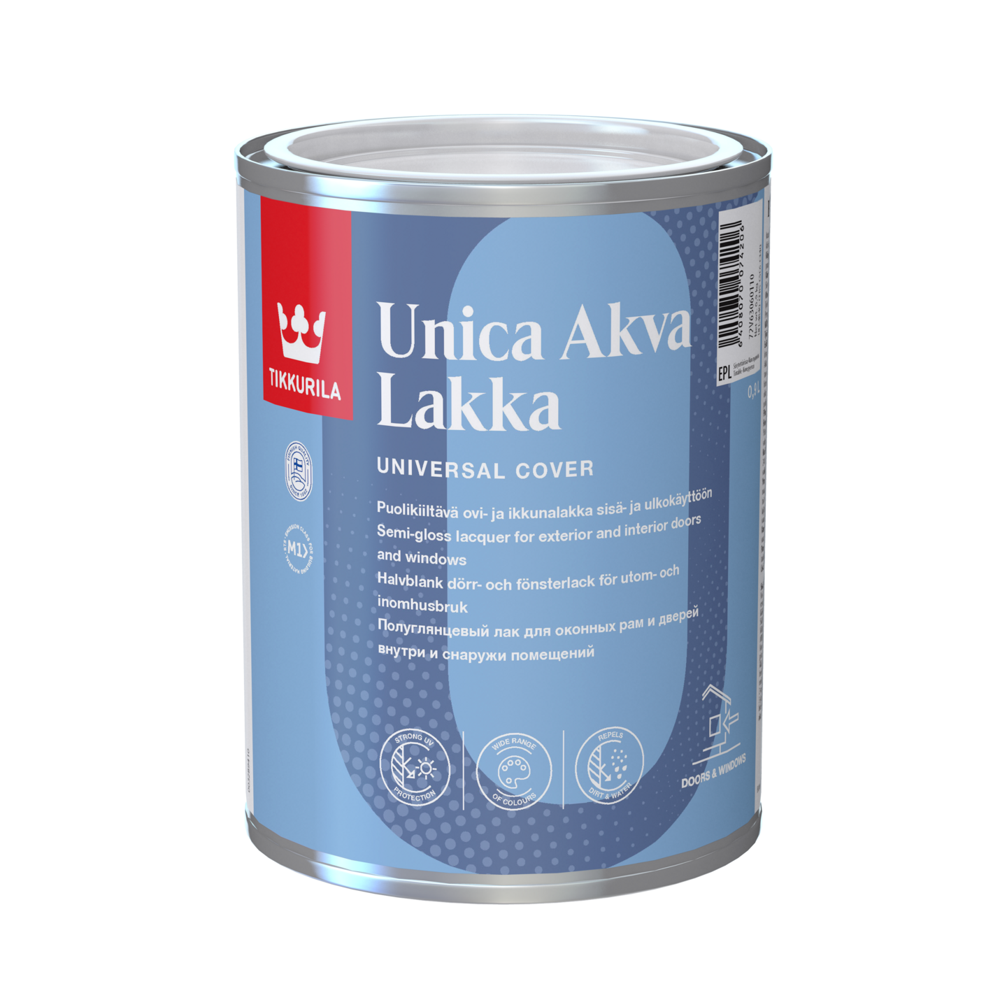 Unica Akva Lakka EPL puolikiiltävä akrylaattilakka