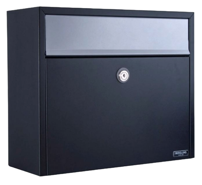Postilaatikko Berglund 930 musta