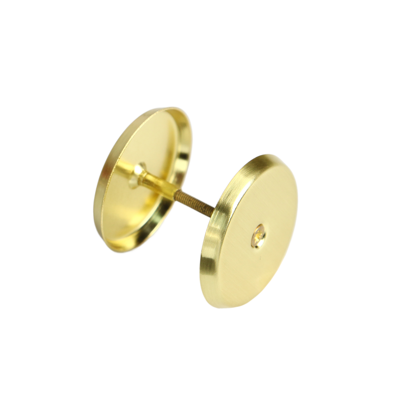 Peitekilpi FXA messingöity/harjattu