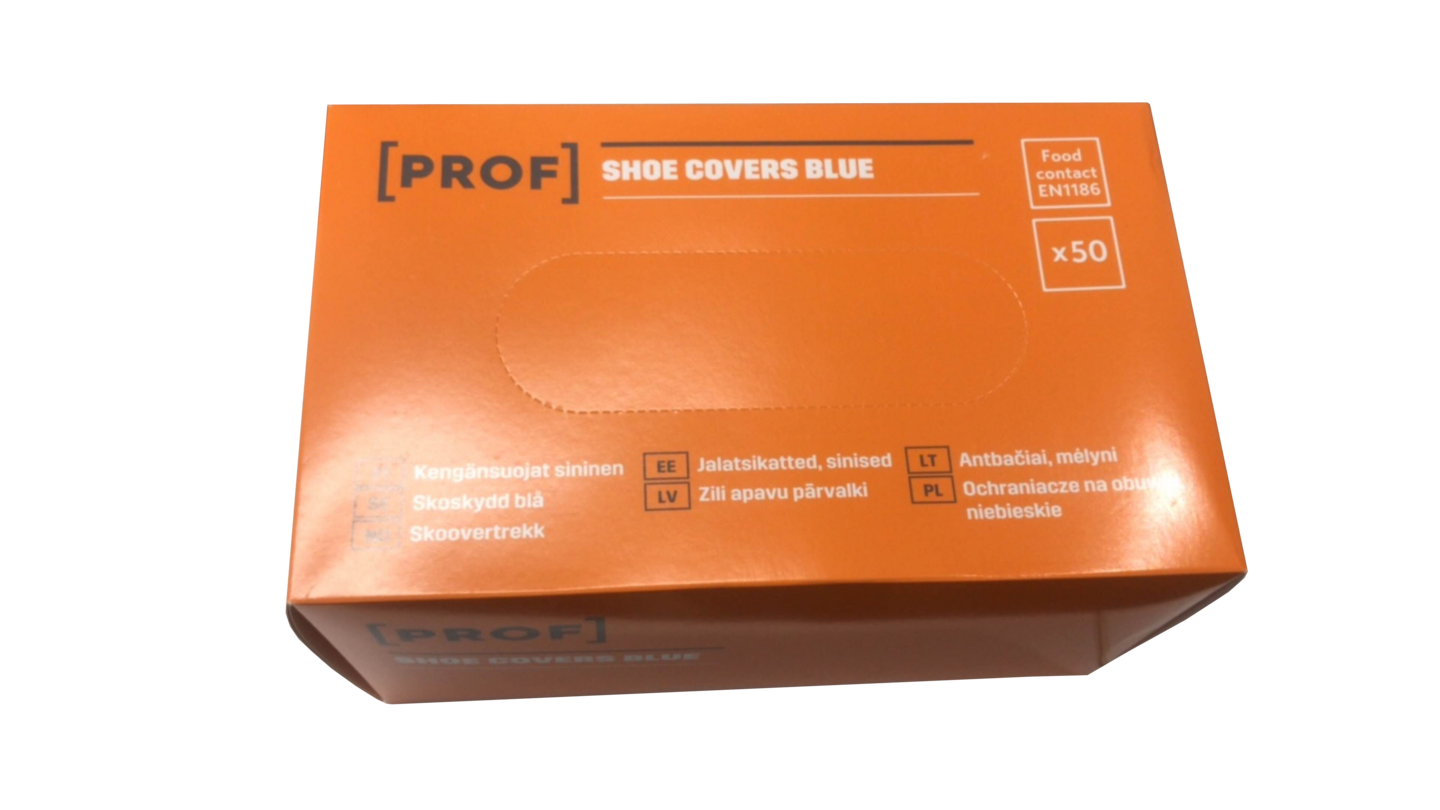 Kenkäsuojat PROF sininen 50kpl